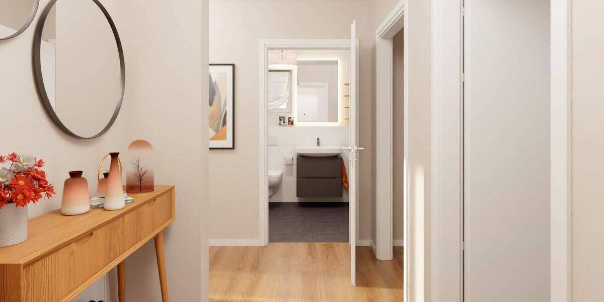 Etagenwohnung Düsseldorf Benrath - 3 Zimmer, 78 m&sup2;, 449.900&euro; | Angebot:26014750