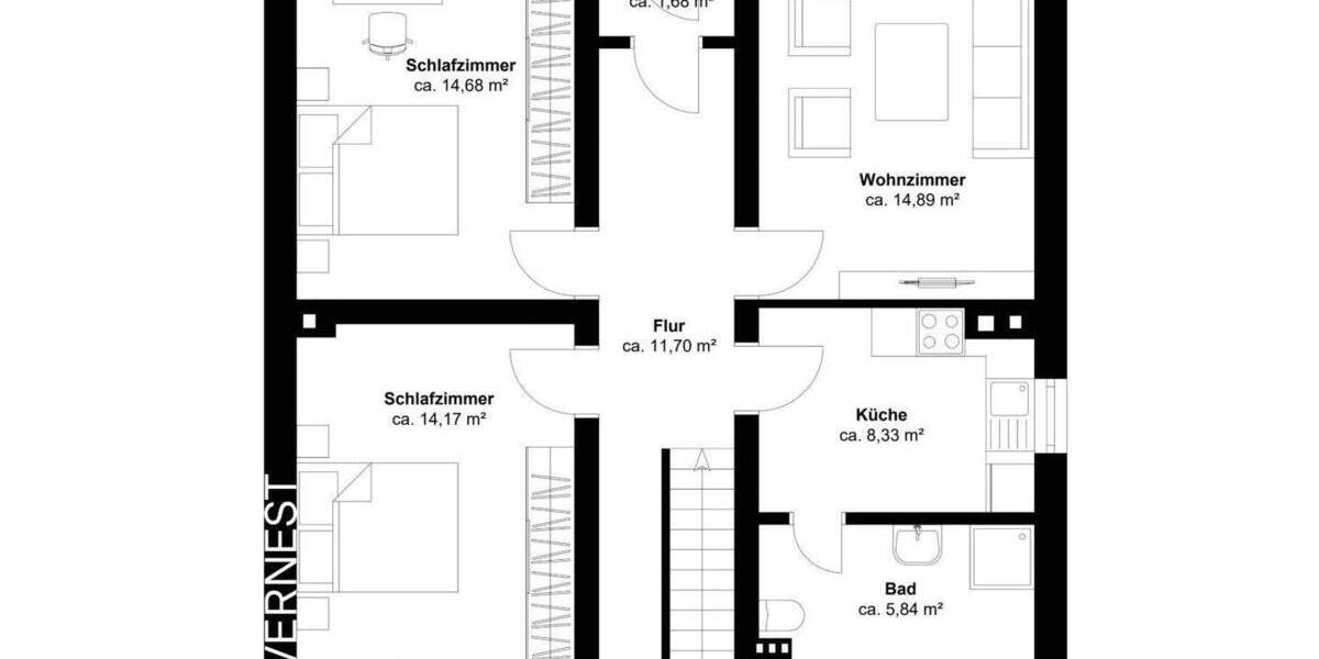 Reihenendhaus Bergisch Gladbach Gladbach - 9 Zimmer, 202 m&sup2;, 440.000&euro; | Angebot:25777889
