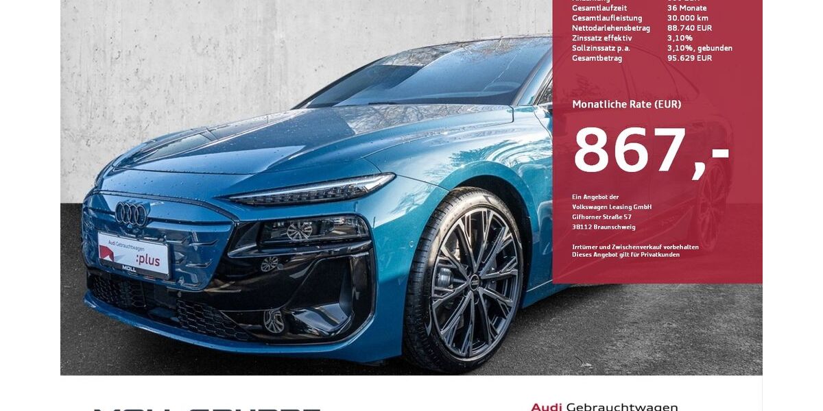 Audi S6 e-tron 11.620 km 87.830 &euro; Düsseldorf 40549