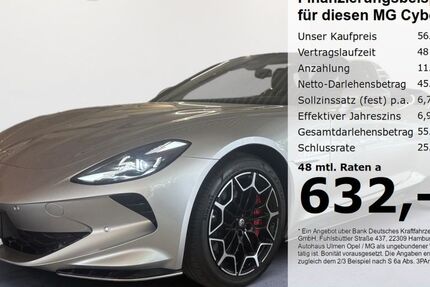 MG Cyberster 4.500 km 56.990 &euro; Düsseldorf 40231