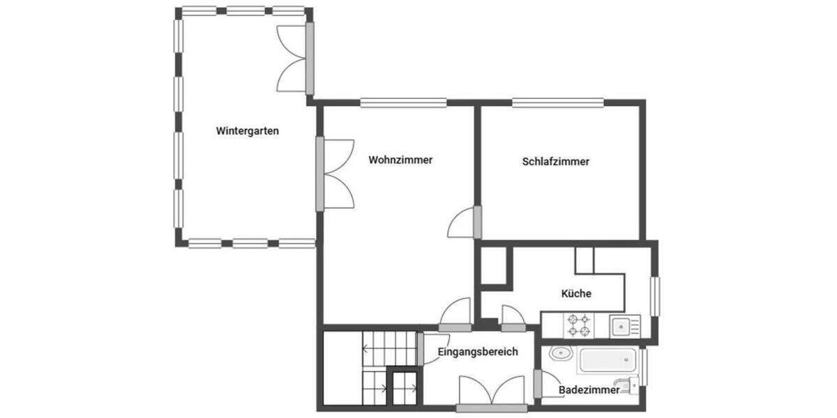Einfamilienhaus Solingen Wald - 4 Zimmer, 104 m&sup2;, 299.000&euro; | Angebot:26065513