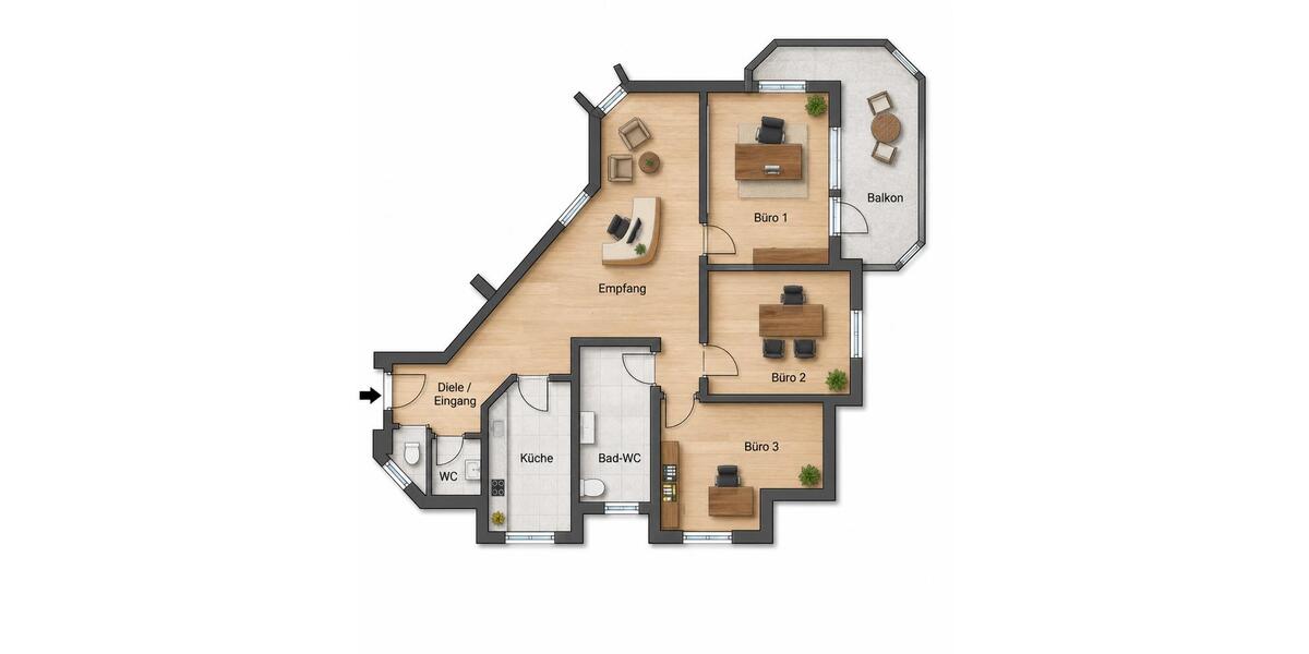 Gewerbeobjekt Kerpen Balkhausen - 1.330&euro; | Angebot:26615454