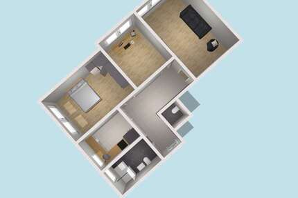 Wohnung Ratingen Hösel Hösel - 3 Zimmer, 80 m&sup2;, 980&euro; | Angebot:27091948