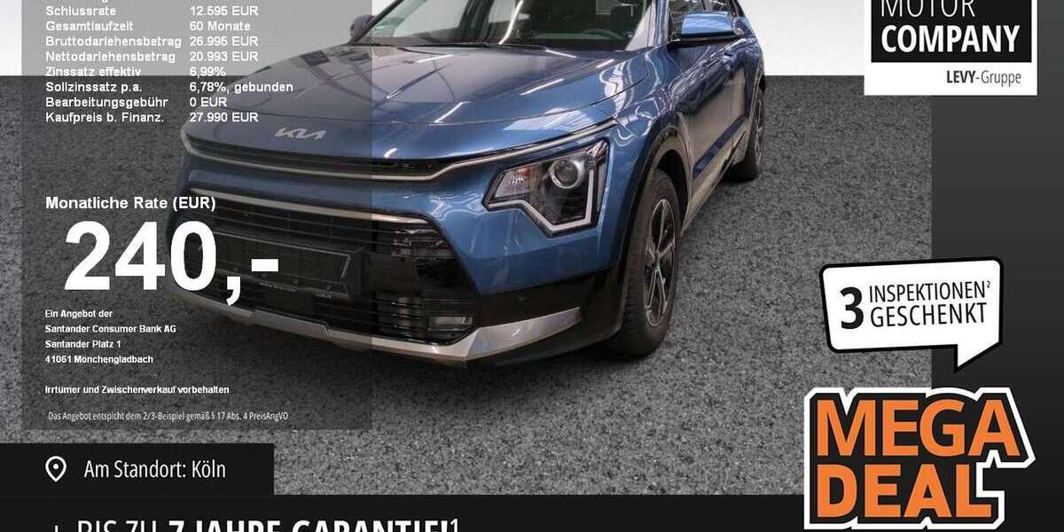 Kia Niro 16.276 km 27.990 &euro; Köln 50968