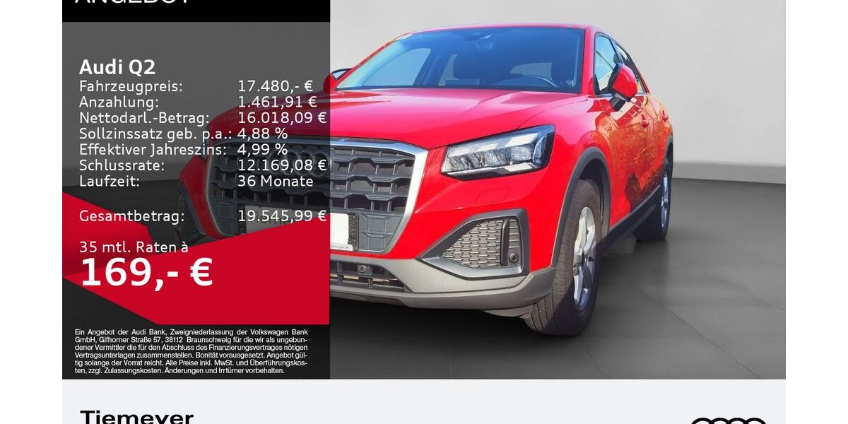 Audi Q2 65.591 km 17.480 &euro; Remscheid 42897