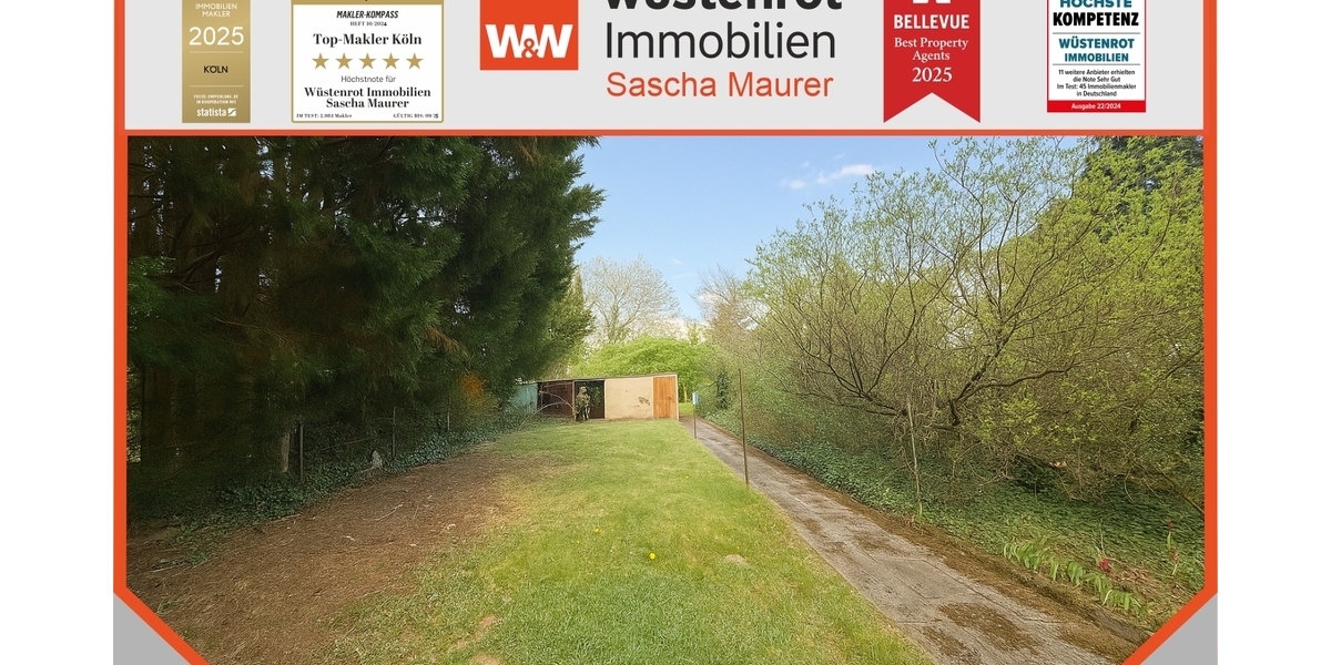 2 (!) Grundstücke für jeweils ein freistehendes Einfamilienhaus - ideal für Bauen mit Freunden oder Familie. - Grundstück Köln Porz | Angebot:23369423