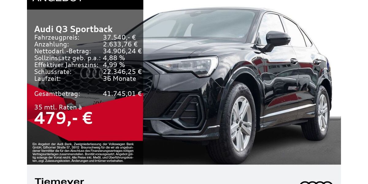 Audi Q3 4.999 km 37.540 &euro; Remscheid 42897