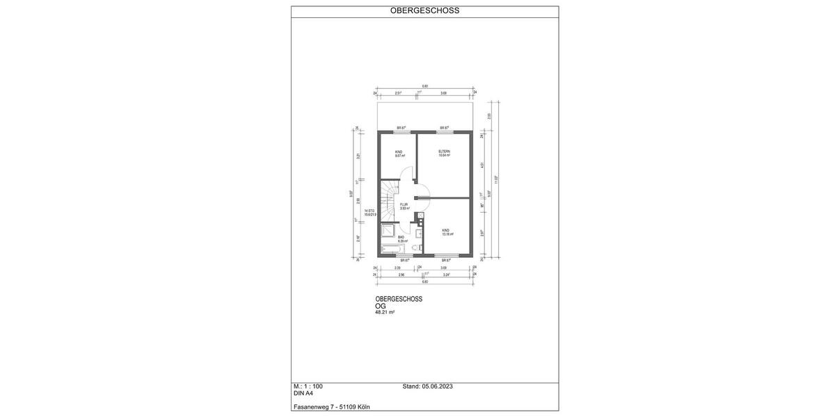 Doppelhaushälfte Köln Kalk - 6 Zimmer, 130 m&sup2;, 575.000&euro; | Angebot:26957888