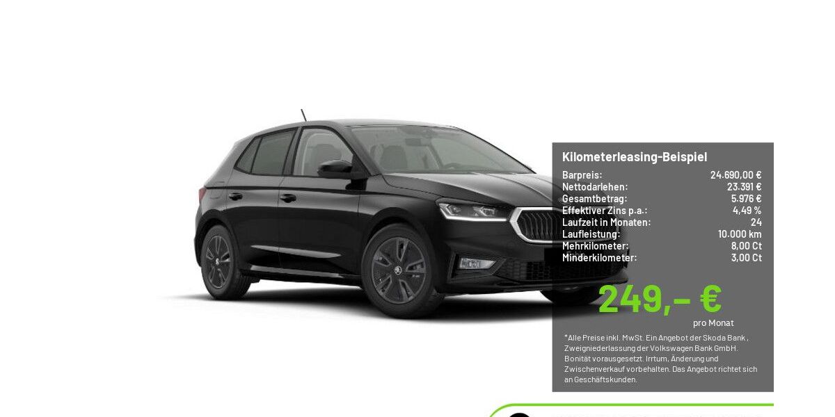 Skoda Fabia 3.333 km 24.690 &euro; Pulheim-Brauweiler 50259