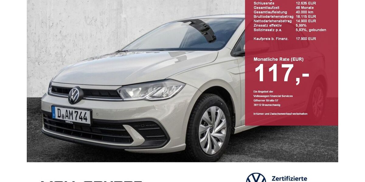 VW Polo 10.000 km 17.900 &euro; Kaarst 41564
