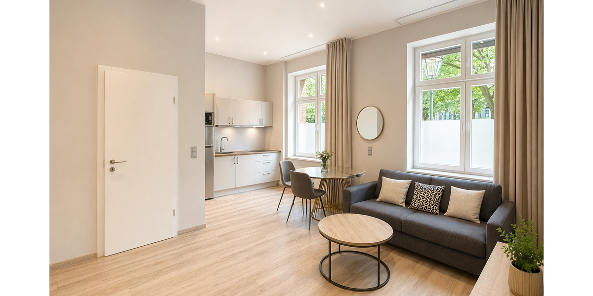Etagenwohnung Düsseldorf Oberbilk - 2 Zimmer, 40 m&sup2;, 189.000&euro; | Angebot:26713619
