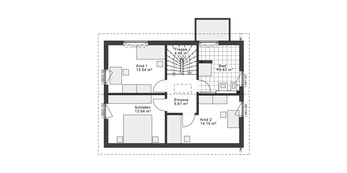 Einfamilienhaus Ratingen Lintorf - 3 Zimmer, 120 m&sup2;, 2.390&euro; | Angebot:23582015