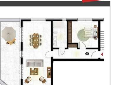 Wohnung Köln Nippes - 2 Zimmer, 75 m&sup2;, 475.000&euro; | Angebot:23844150