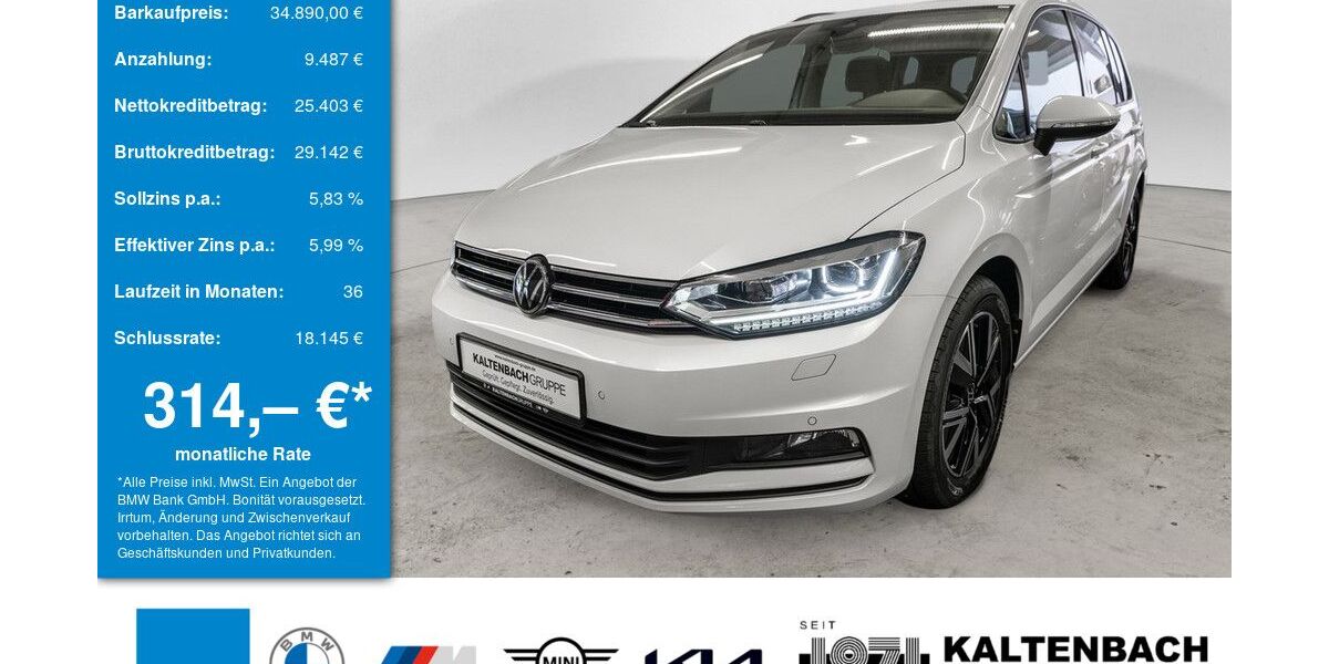 VW Touran 19.273 km 33.890 &euro; Bergisch Gladbach 51469