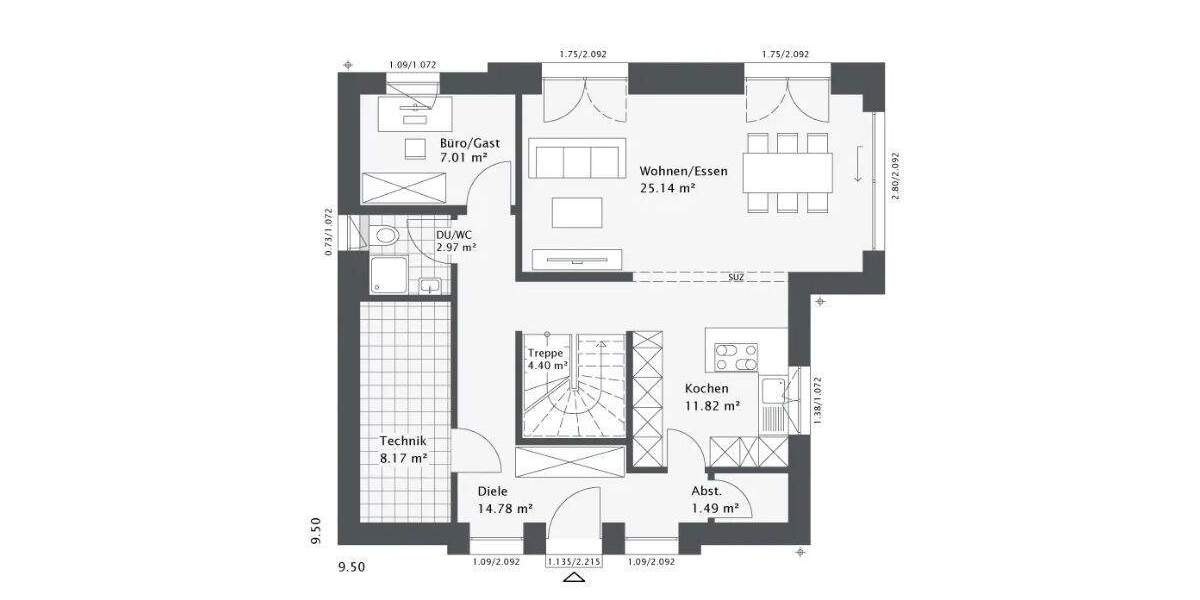 Einfamilienhaus Kerpen - 5 Zimmer, 139 m&sup2;, 654.000&euro; | Angebot:25675449