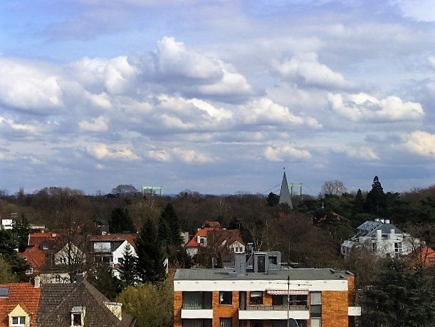 Traumhafte Maisonette-Wohnung mit Panoramablick, 3 Zimmer, Einbauküche in Köln-Marienburg - Maisonettenwohnung Köln Rodenkirchen | Angebot:26582459