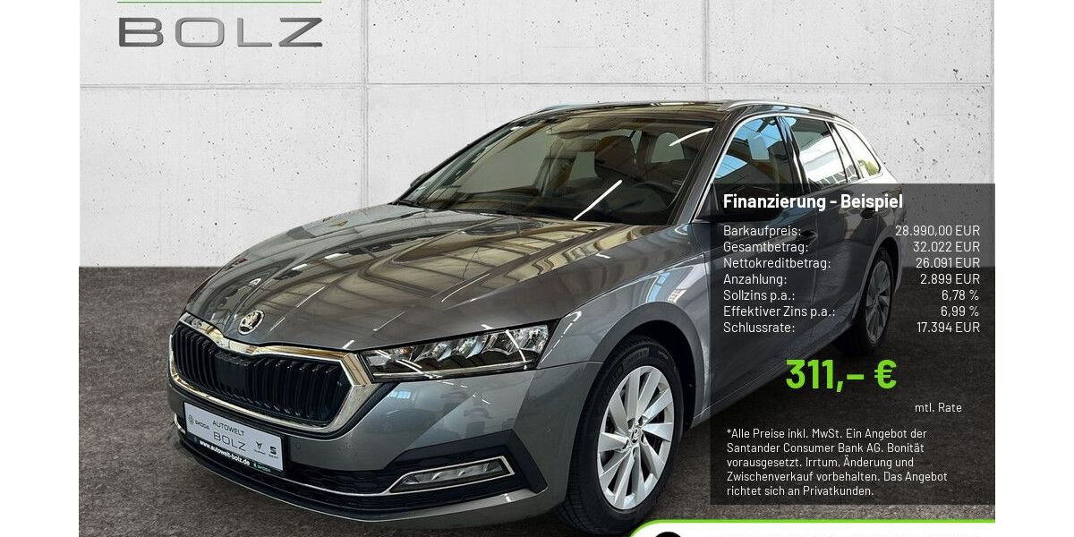 Skoda Octavia 13.387 km 28.990 &euro; Pulheim-Brauweiler 50259