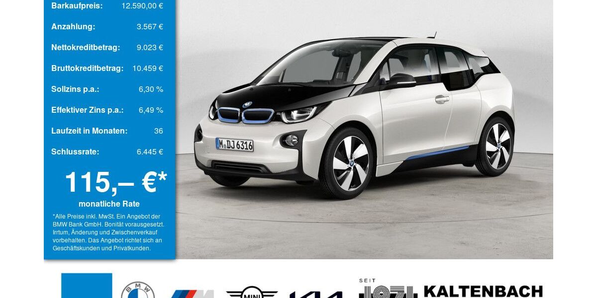 BMW i3 111.607 km 11.890 &euro; Remscheid 42897