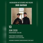 DUO HAFDAR | Musikabend mit Gitarre und Violine