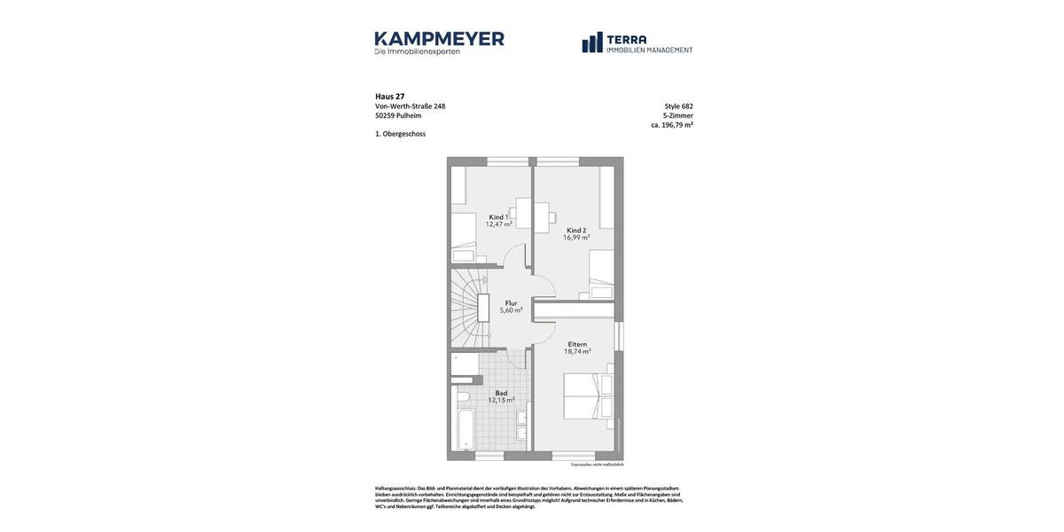 Doppelhaushälfte Pulheim - 5 Zimmer, 197 m&sup2;, 2.650&euro; | Angebot:25960462