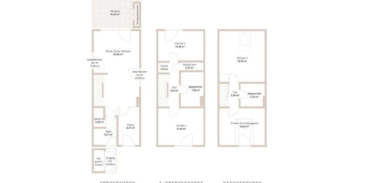 Reihenhaus Kerpen Balkhausen - 5 Zimmer, 145 m&sup2;, 2.587&euro; | Angebot:25449520