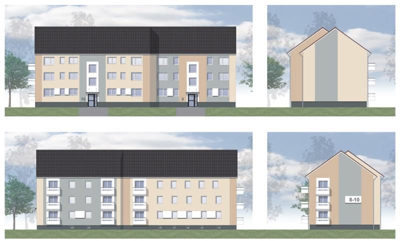 Etagenwohnung Heiligenhaus - 2 Zimmer, 50 m&sup2;, 599&euro; | Angebot:23241553