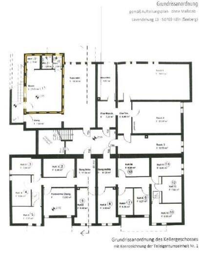 Gewerbeobjekt Köln Seeberg - 500&euro; | Angebot:25739336