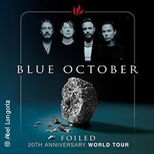 Blue October 27.05.2026 Täubchenthal Leipzig