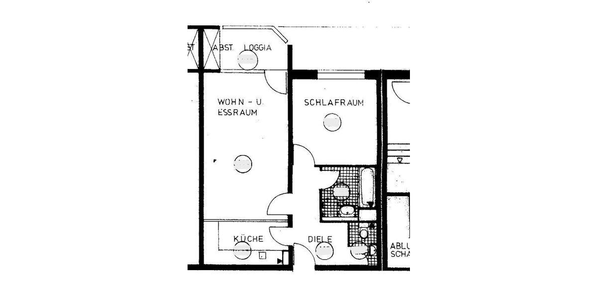 Etagenwohnung Köln Kalk - 2 Zimmer, 54 m&sup2;, 259.000&euro; | Angebot:26040239