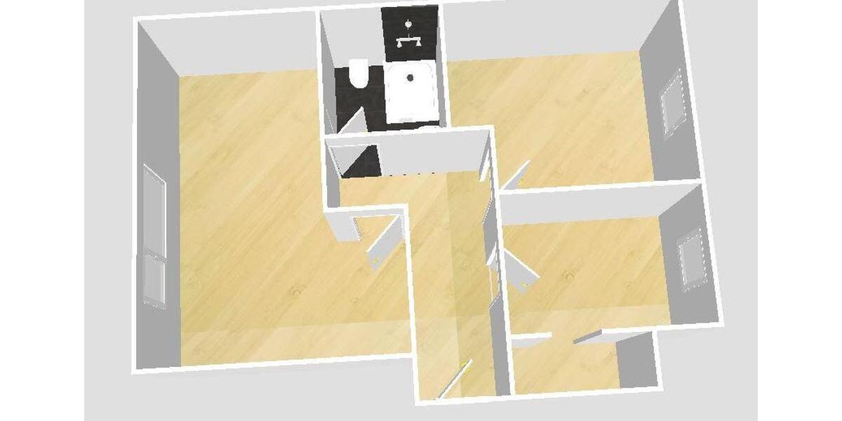 Etagenwohnung Solingen Wald - 2 Zimmer, 54 m&sup2;, 594&euro; | Angebot:25956772