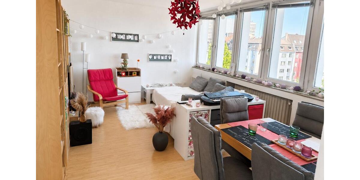 Dachgeschoßwohnung Düsseldorf Stadtbezirk 3 - 2 Zimmer, 58 m&sup2;, 219.000&euro; | Angebot:27269765