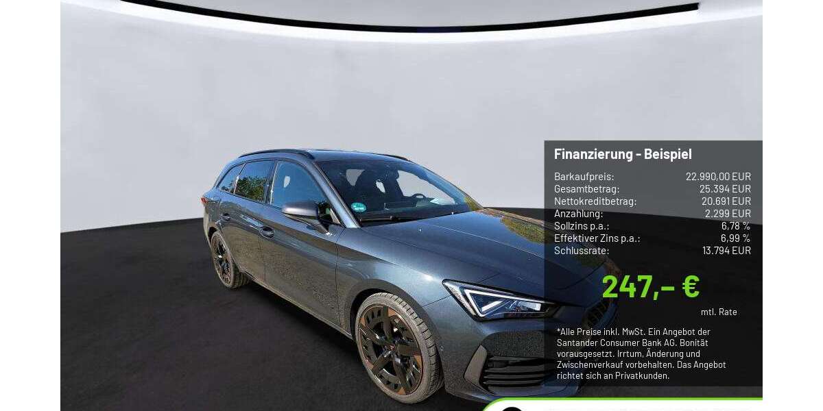 Cupra Leon 59.717 km 22.990 &euro; Pulheim 50259