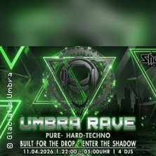 Umbra Rave - Built for the Drop- Enter the Shadow 11.04.2026 Shadow Leverkusen