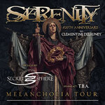 Serenity - Melancholia Tour 2027 - Special Guest: Secret Sphere- Opener:Secret Ru