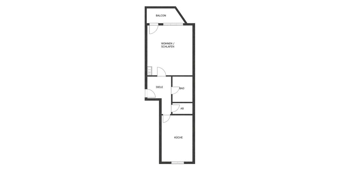 Erdgeschoßwohnung Monheim am Rhein - 1 Zimmer, 44 m&sup2;, 159.000&euro; | Angebot:25922480