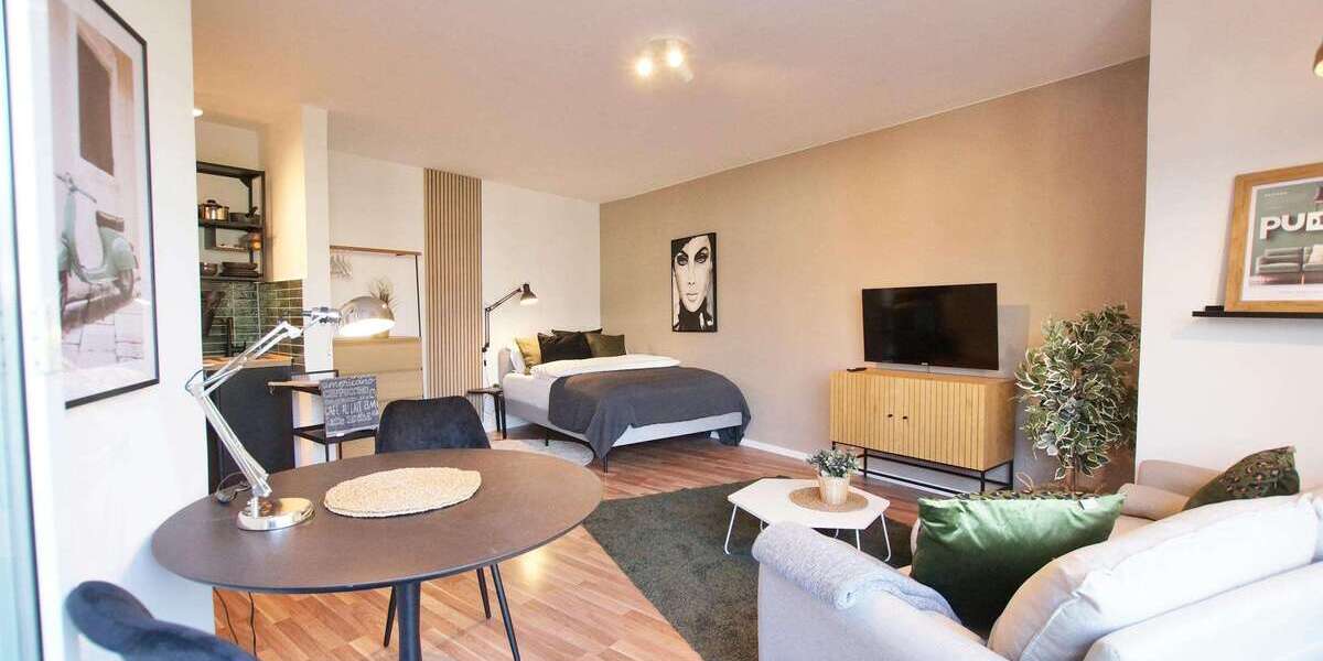 Zimmer Neuss Innenstadt - 1 Zimmer, 1.200&euro; | Angebot:20819454