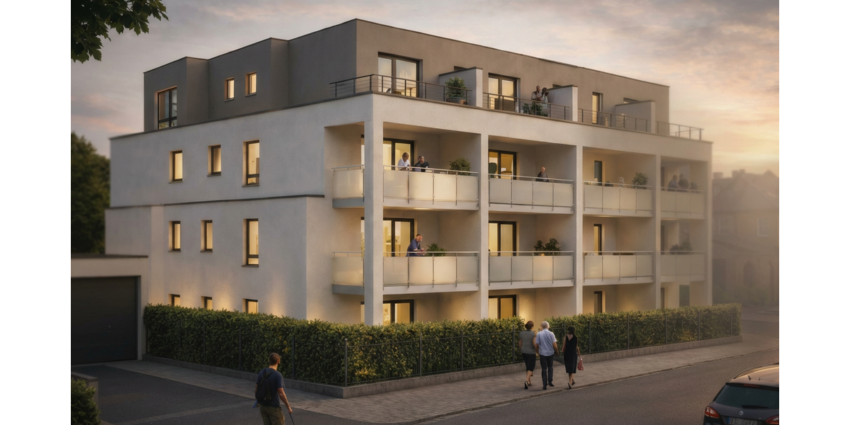 Etagenwohnung Leverkusen Schlebusch - 2 Zimmer, 58 m&sup2;, 1.008&euro; | Angebot:25915354