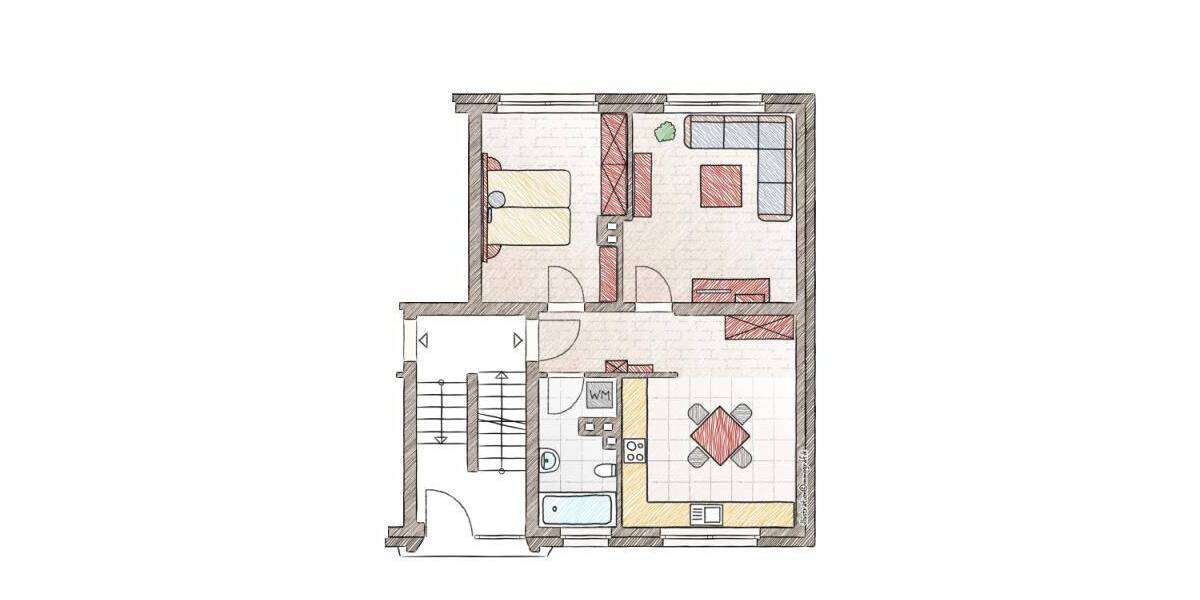 Etagenwohnung Solingen Wald - 1 Zimmer, 269 m&sup2;, 469.000&euro; | Angebot:25742641