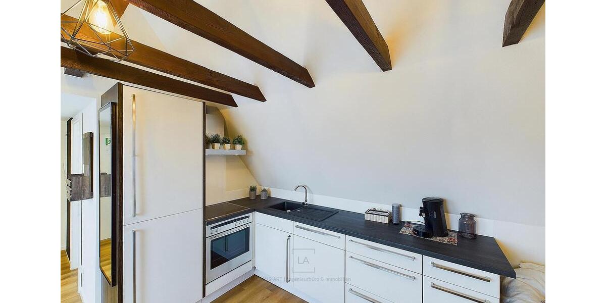 Dachgeschoßwohnung Leverkusen Schlebusch - 1.5 Zimmer, 35 m&sup2;, 550&euro; | Angebot:25843017