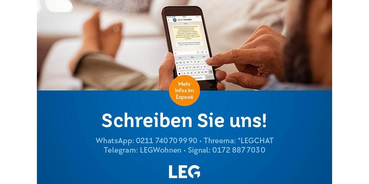 Etagenwohnung Ratingen Tiefenbroich - 2 Zimmer, 60 m&sup2;, 669&euro; | Angebot:26270298