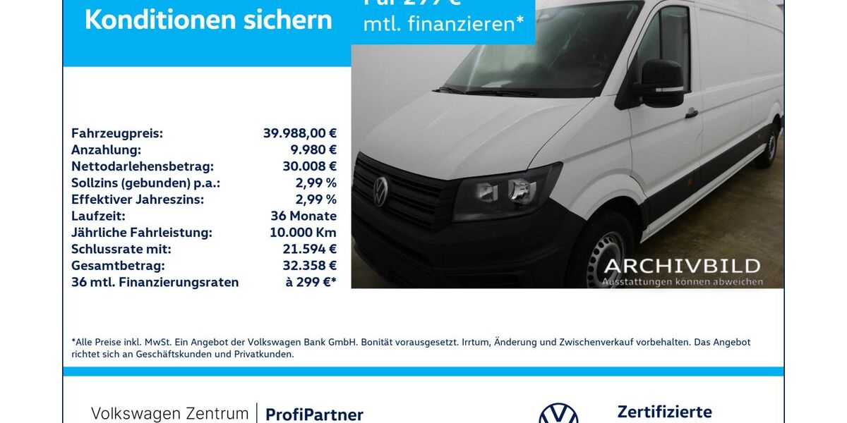 VW Crafter 28.272 km 38.480 &euro; Leverkusen 51379