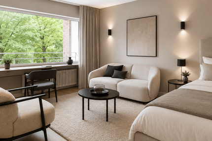 Wohnung Düsseldorf Stadtbezirk 5 - 1 Zimmer, 40 m&sup2;, 1.490&euro; | Angebot:27097140