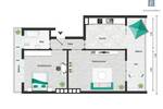 Etagenwohnung Köln Nippes - 2 Zimmer, 58 m&sup2;, 267.000&euro; | Angebot:25799812
