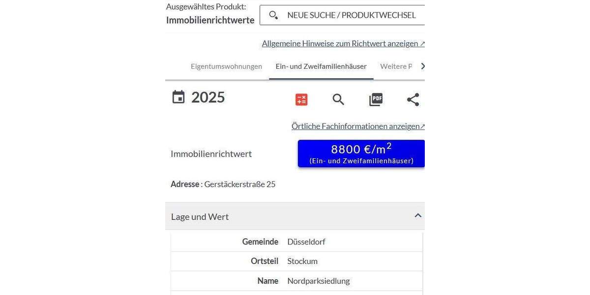 Einfamilienhaus Düsseldorf Stockum - 4 Zimmer, 105 m&sup2;, 750.000&euro; | Angebot:25769451