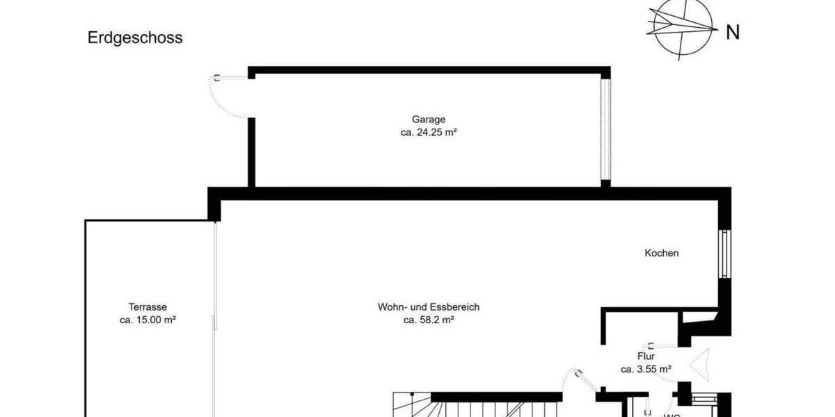 Einfamilienhaus Düsseldorf Mörsenbroich - 5 Zimmer, 221 m&sup2;, 1.990.000&euro; | Angebot:25929371