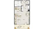 Etagenwohnung Solingen Ohligs - 1 Zimmer, 42 m&sup2;, 425&euro; | Angebot:26476706