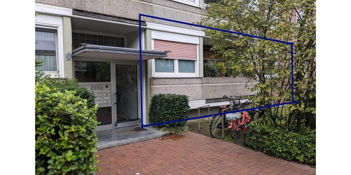 Erdgeschoßwohnung Düsseldorf Stadtbezirk 5 - 2 Zimmer, 60 m&sup2;, 195.000&euro; | Angebot:26414896
