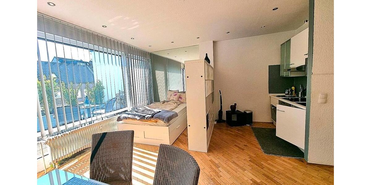 Terrassenwohnung Düsseldorf Stadtmitte - 1 Zimmer, 41 m&sup2;, 950&euro; | Angebot:26578576