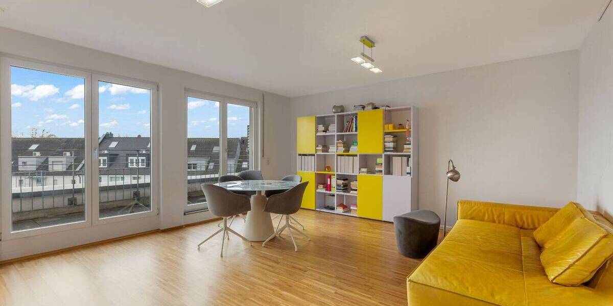 Etagenwohnung Düsseldorf Bilk - 2 Zimmer, 63 m&sup2;, 355.000&euro; | Angebot:26065138