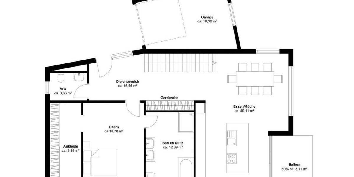 Einfamilienhaus Bergisch Gladbach Nußbaum - 6 Zimmer, 276 m&sup2;, 1.440.000&euro; | Angebot:25738347